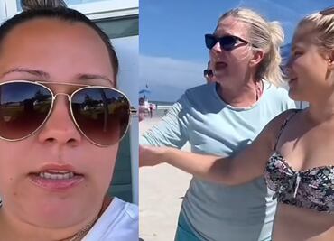 Corren a familia latina de una playa en Estados Unidos tras reclamos de mujeres locales; "hispanos asquerosos", dicen