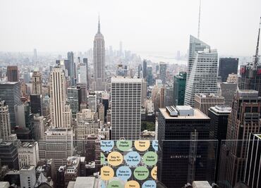 El Centro Rockefeller reabre su mirador en Nueva York