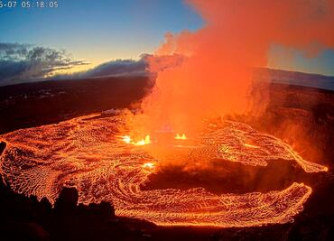 VIDEO. El volcán Kilauea de Hawái entra en erupción