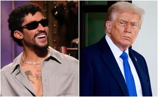 Trump tilda de “locura” la participación de Bad Bunny en el Super Bowl: “No sé quién es”