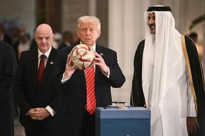 Qatar le "pasa el balón" a Donald Trump para la organización del Mundial de 2026 