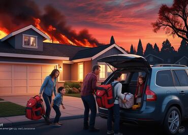 Incendio en los Ángeles ¿Qué debo hacer si estoy atrapado y el fuego se acerca?