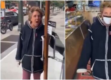 "Salgan del país": Mujer insulta y arroja picante a familia afroamericana en pizzería de NY