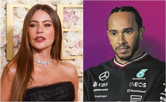 ¿Y el romance con Shakira? Lewis Hamilton desata rumores de romance con Sofía Vergara