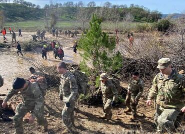 Guardia Nacional de California se une a búsqueda de niño perdido en tormenta