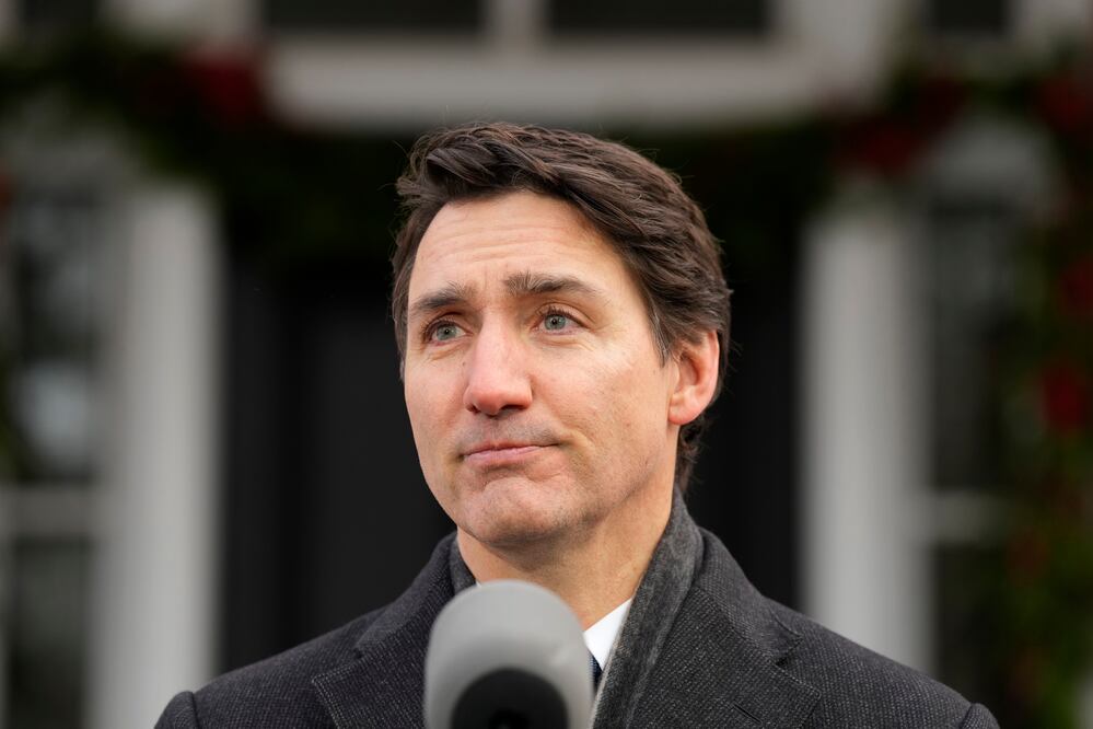 Ante aranceles, Trudeau advierte: "Canadá podría enfrentar tiempos difíciles en próximos días". Foto: AP