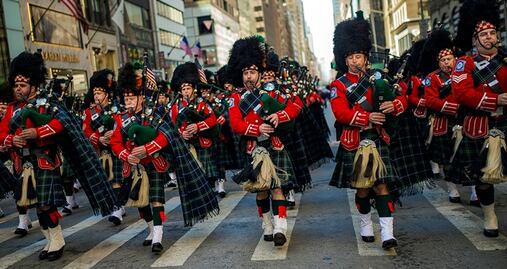Así es el espectacular desfile de San Patricio en Nueva York