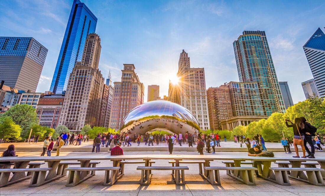 Cloud Gate in Chicago, Illinois. Foto: iStock/ Sean Pavone