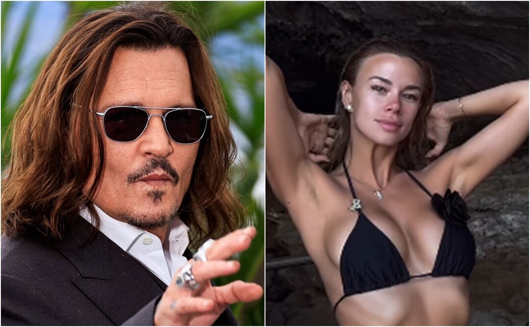 Novia de Johnny Depp, 33 años menor que él, conquista las redes con cuerpazo y microbikini. Foto: AFP/Instagram
