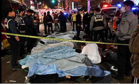 Seúl vive escenas de terror tras estampida en Halloween; suman 151 muertos