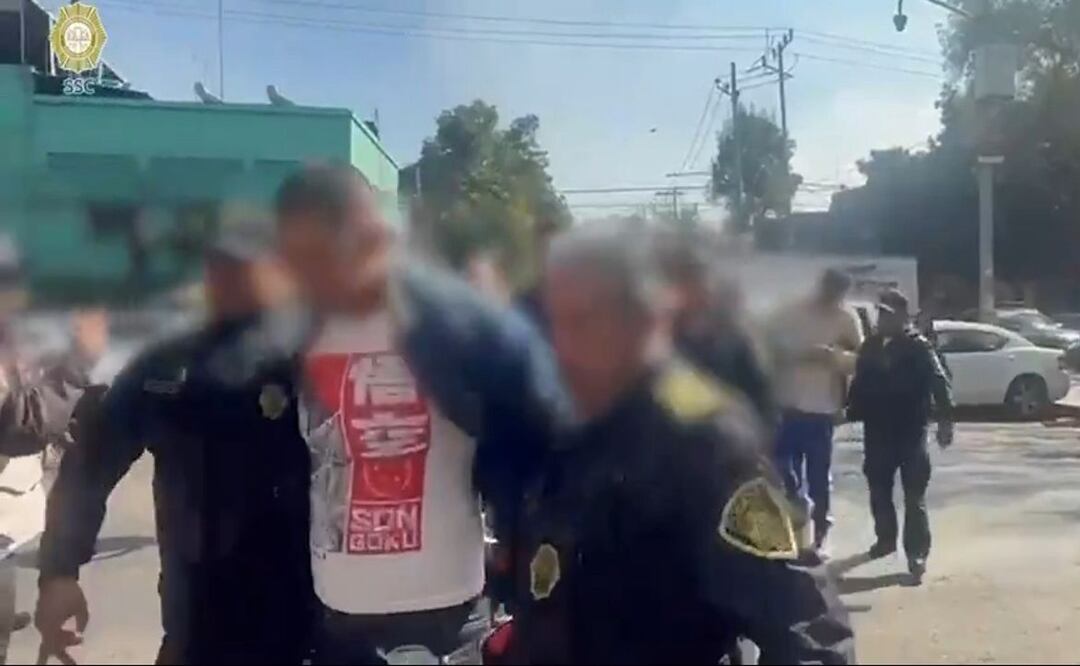 Balacera cerca del Ángel sorprende a la CDMX: deja seis detenidos y un policía herido. Foto: SSC / X