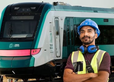 Tren Maya lanza trabajo para albañiles mexicanos; sólo piden primaria terminada