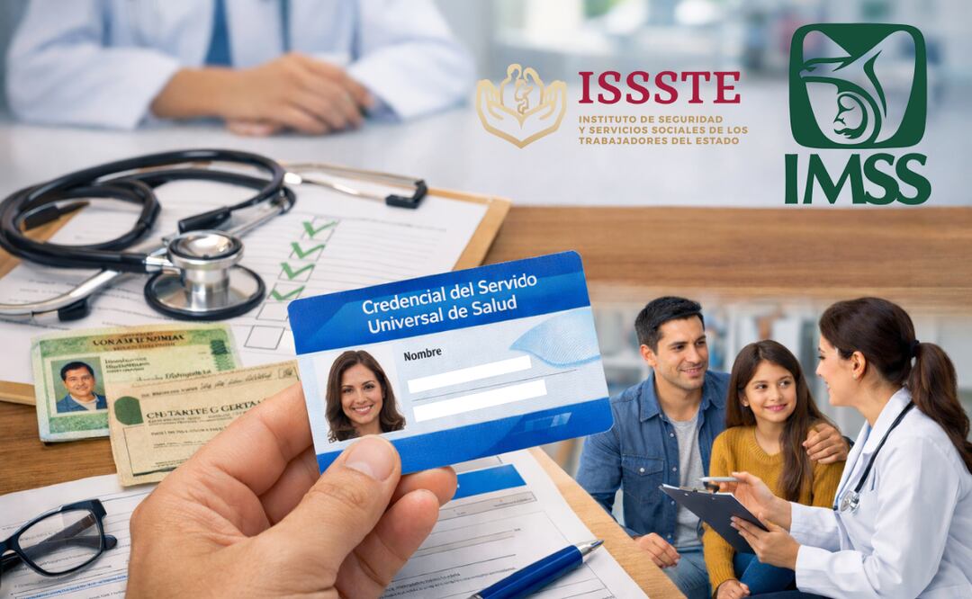 Credencial del Servicio Universal de Salud 2026 Requisitos, registro y dónde tramitarla. Foto: Especial / IMSS / ISSSTE