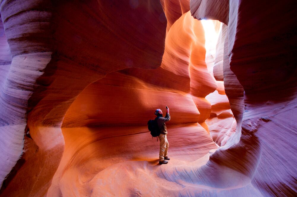 Arizona Antelope Canyon. iStock/ OceanFishing